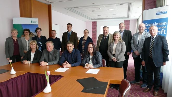 Foto - Unterzeichnung Kooperationsvereinbarung WBV Ostsachsen